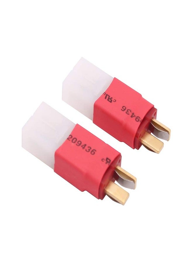 OliRC 2pcs T-Plug Style Male to Plug for Big Tamiya Female Adapter Connector(C129-2) - Image 2